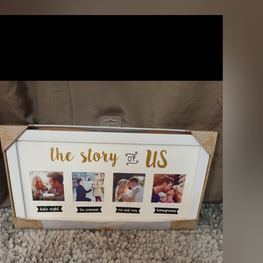 Kate & Milo The Story Of Us Love Story Picture Frame